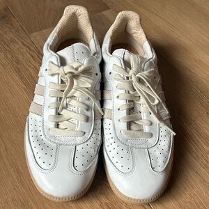 Adidas samba white leather